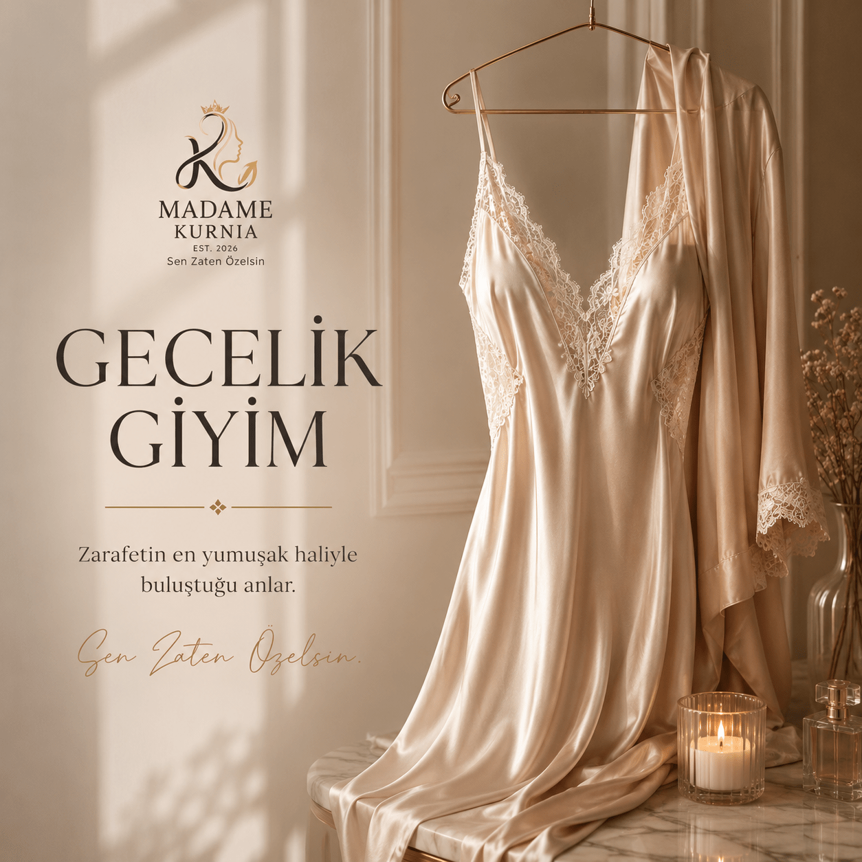 Gecelik - MADAME KURNİA