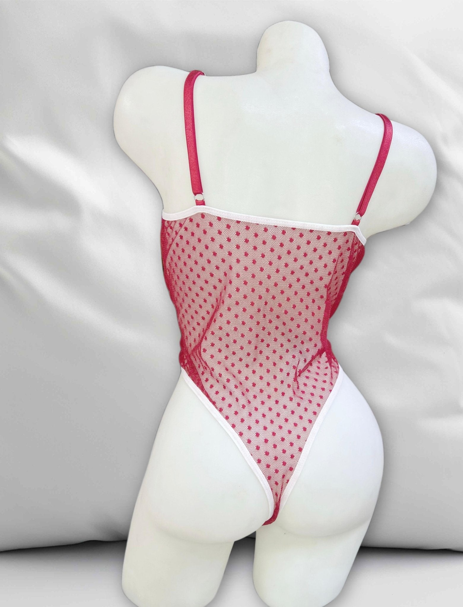 ROSALİE | Premium Hemşire Temalı Beyaz Dantel Fantazi Body - MADAME KURNİA